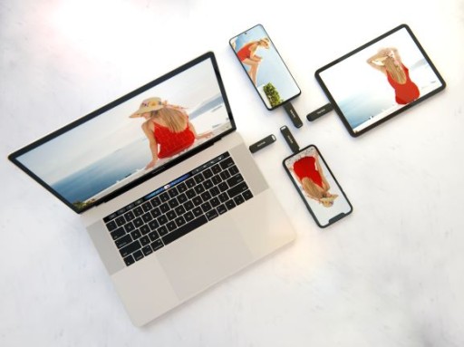 Флеш-накопитель SanDisk iXpand Luxe 128 ГБ USB-C для iPhone