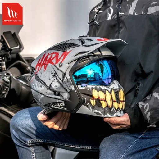 MT StreetFighter Open Helmet Regular модульный внедорожный мотоцикл