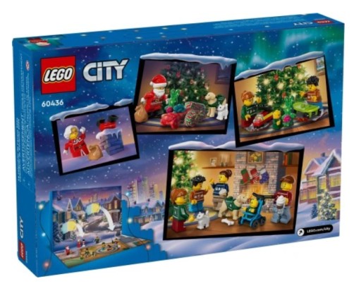 LEGO 60436 ГОРОД — Адвент-календарь на 2024 год