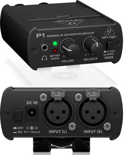 Усилитель для наушников Behringer Powerplay P1