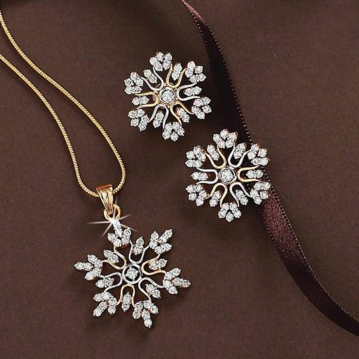 Серебряный стальной набор хирурга. Звездочки-снежинки
