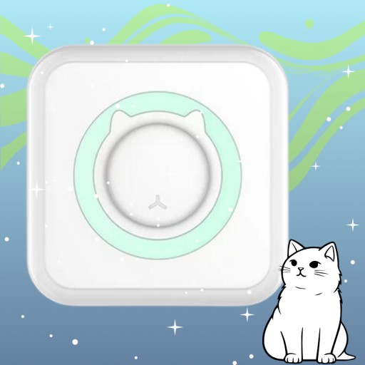 МИНИ-ТЕРМОПРИНТЕР РУЧНОЙ CAT + РОЛИКИ 16 ШТ.