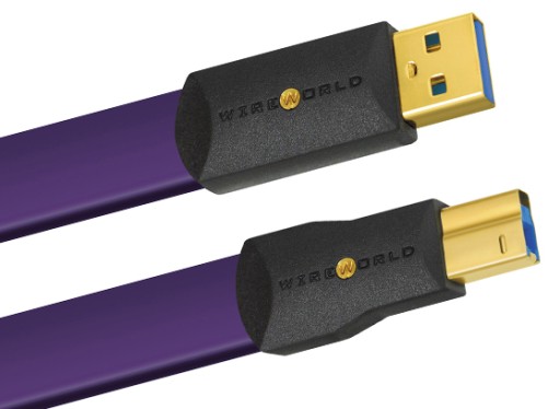 KABEL USB 3.0 A-B WIREWORLD ULTRAVIOLET 8 U3AB 2m