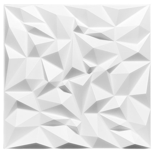 BIAŁE Brylant PANELE ŚCIENNE KASETONY SUFITOWE 3D