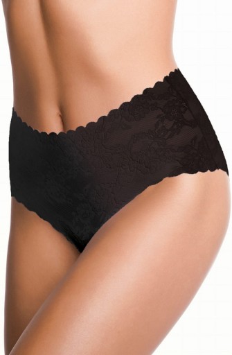 JULIMEX FIGI BELLIE MAXI KORONKA CZARNE WYŻSZE S
