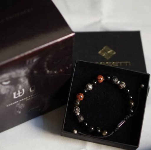 МУЖСКОЙ БРАСЛЕТ ВОЛК ОТ BRASETTI JEWELS