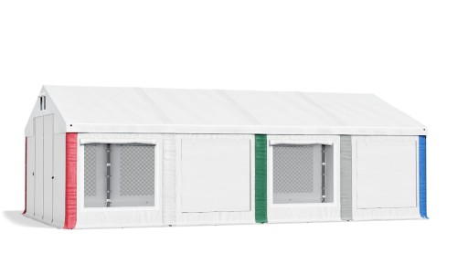 Namiot Pawilon Handlowy 4x16m Solidny DAS 560 SF