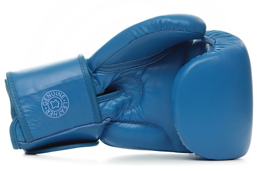 Перчатки для бокса Adidas Thai Muay Thai, синяя кожа