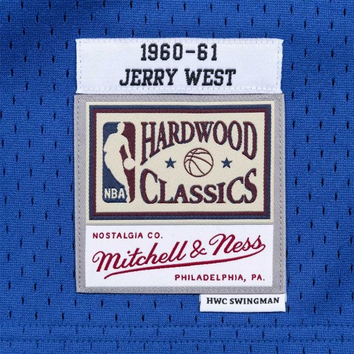 Футболка Mitchell & Ness LOS ANGELES LAKERS - JERRY WEST ROYAL - L