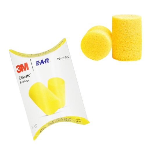 БЕРУШИ EAR CLASSIC 3M, 1 ПАРНАЯ КОРОБКА
