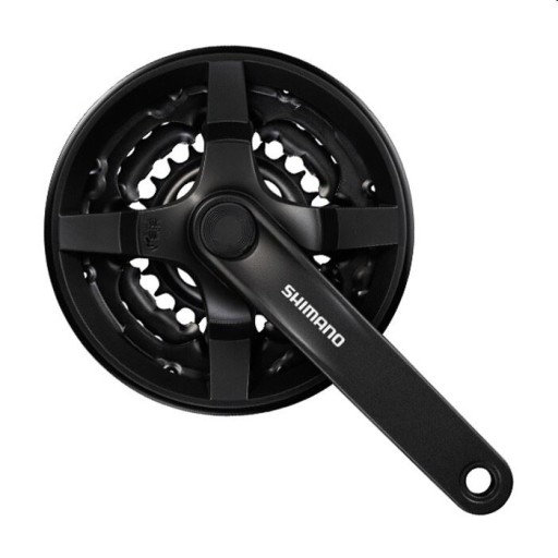 Шатун Shimano FC-TY301 42/34/24 170 мм 6/7/8 скоростей черный