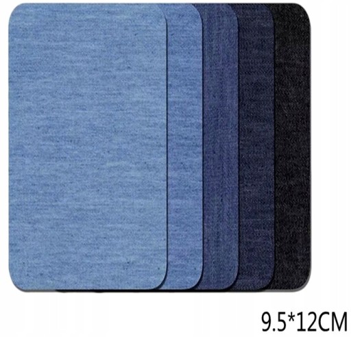 Duży zestaw 30 szt łatki jeans spodnie TERMO ŁATA