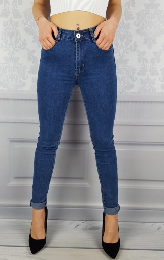 #DAMSKIE SPODNIE JEANSOWE Indianapolis 2 Push - Up