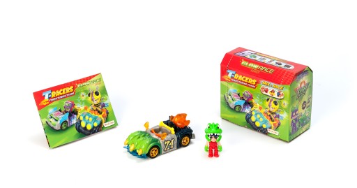 T-RACERS GLOW RACE CAR СО СВЕТЯЩИМСЯ ВОДИТЕЛЕМ 0333