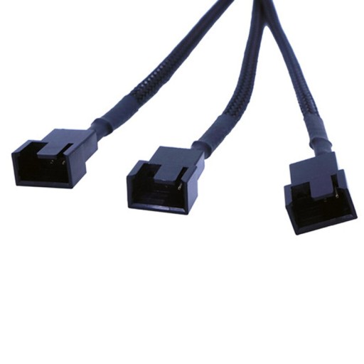 Адаптер вентилятора Molex 27 см на 3-контактный/4-контактный разъем для