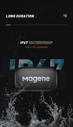 Датчик пульсометра Magene ANT для Polar Garmin