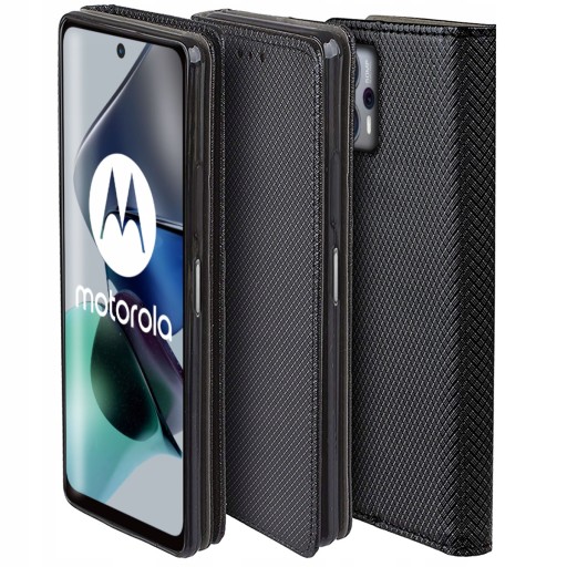 Etui do Motorola Moto G13|G23 SMART MAGNET SZKŁO