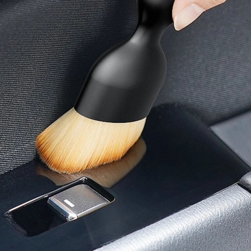 BARDZO MIĘKKI PĘDZEL DO CZYSZCZENIA WNĘTRZA AUTO DETAILING NAWIEWÓW PIANO