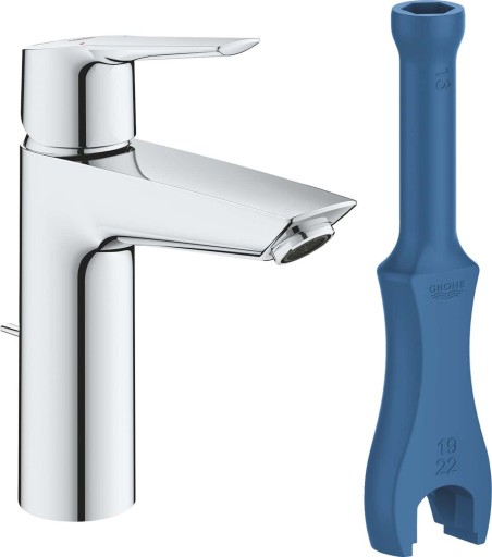 РАКОВИНА GROHE QUICKFIX M FACTURE СО СЛИВОМ