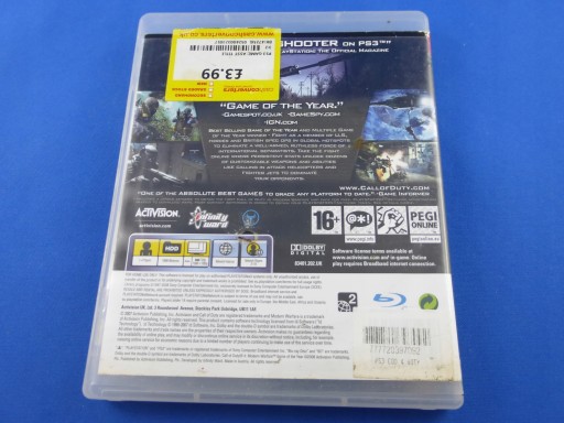 CALL OF DUTY 4 MODERN WARFARE PS3