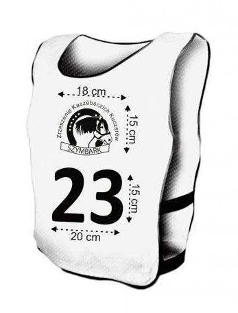 Спортивные нагрудники Sports Trips Winter Holidays XS White