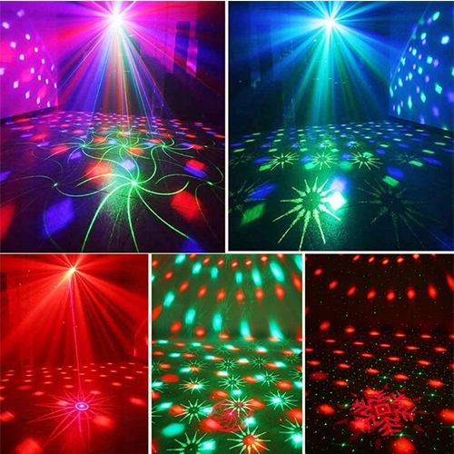 ПРОЕКТОР DISCO BALL, СВЕТОДИОДНЫЙ ОТРАЖАТЕЛЬ RGB
