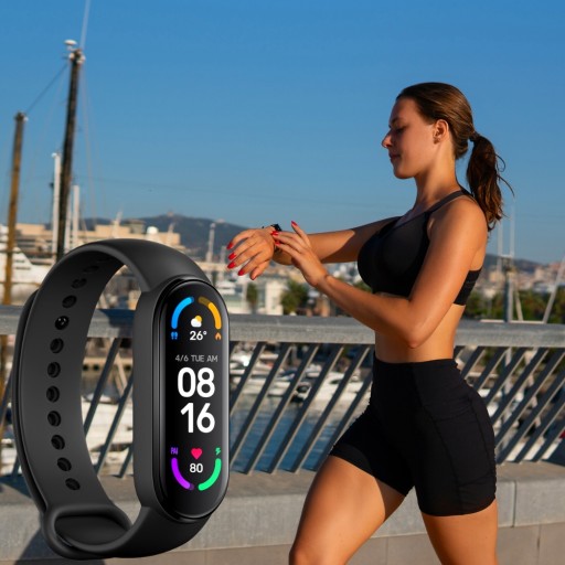 СПОРТИВНЫЙ БРАСЛЕТ SMARTWATCH SMARTBAND M6 6 ПОКОЛЕНИЯ + РЕМЕСЛ