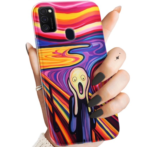 ETUI DO SAMSUNG GALAXY M21 WZORY KRZYK MUNCH EDVARD SCREAM OBUDOWA CASE
