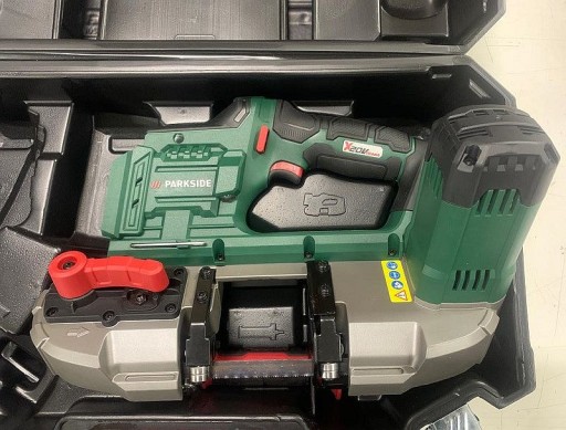 Ленточная пила Cutter Аккумуляторная торцовочная пила PMBA 20-Li A1 PARKSIDE