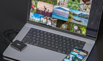 Внешний твердотельный накопитель Crucial X9 1 ТБ, черный, 1050 Мбит/с для ПК, MAC-консоли