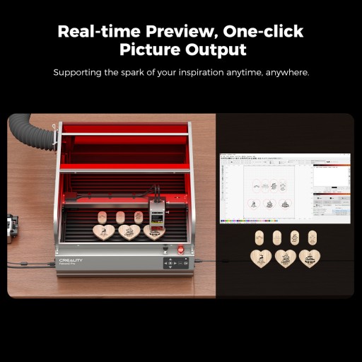 Creality Falcon 2 Pro Закрытый лазерный гравер/резак 22 Вт