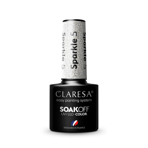 Лак гибридный Claresa Sparkle 5 5г