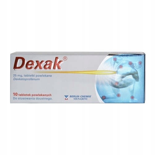 DEXAK 10 противовоспалительных обезболивающих таблеток