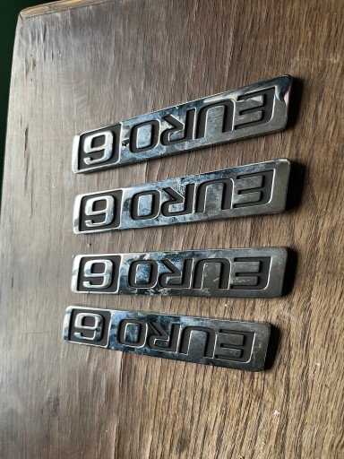 ЭМБЛЕМА VOLVO FH 4 ЗНАК ЕВРО6