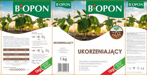 БиОПОН гранулированное укореняющее удобрение для растений, рассады, газонов - 1 кг.