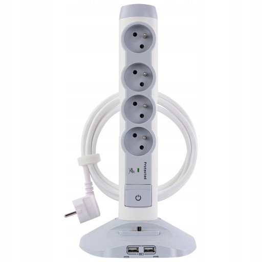 LEGRAND Przedłużacz pionowy wieża 2xUSB 1XMICROUSB