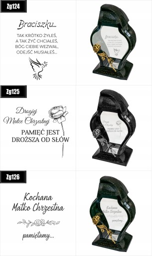 Znicz faraon z różą PIĘKNY wysoki lampion TWOJA DEDYKACJA WŁASNY GRAWER