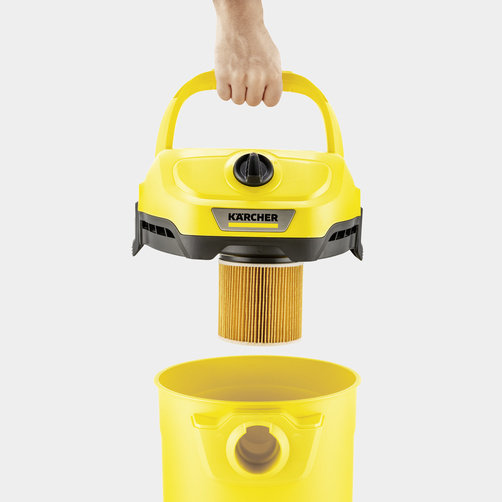 Karcher WD2 Plus V15/4/18/C пылесос для сухой и влажной уборки