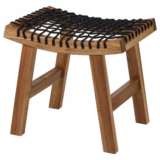 IKEA STACKHOLMEN Садовый табурет, морилка, 48x35x43 см