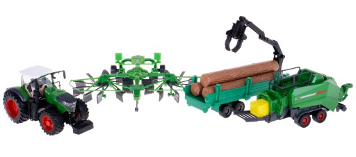 Трактор Трактор FENDT 1050 VARIO с культиватором BBurago 31670