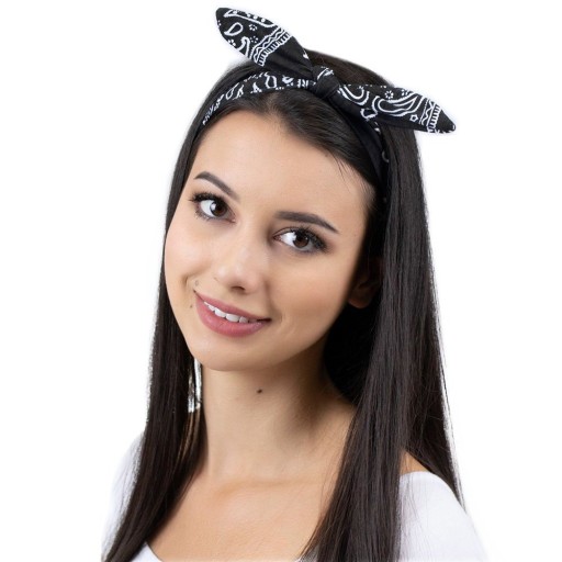 Повязка для волос PIN UP BANDAM с бантиком на резинке