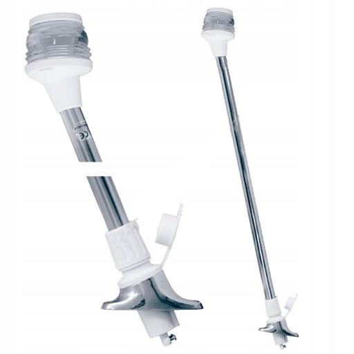 LAMPA TOPOWA 100 CM 12/24V LED BIAŁA