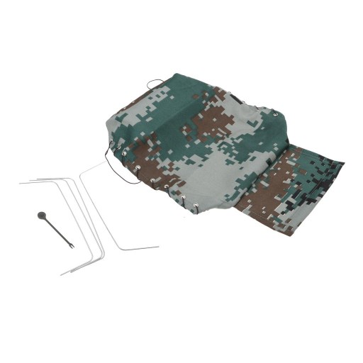 Брезентовый чехол на капот грузовика для RC 1/16 WPL/B, аксессуары для обновления грузовика