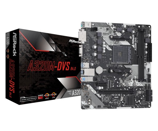 ASROCK A320M-DVS AMD RYZEN 5 4650G + 16 ГБ 3200 МГц