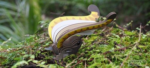 Eugy Lirogon Ptak Eko Układanka Puzzle 3D.
