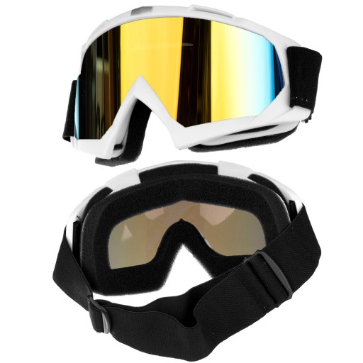 Gogle Narciarskie Okulary Na Narty Snowboard ZIMA Wiatroszczelne ANTYPARA