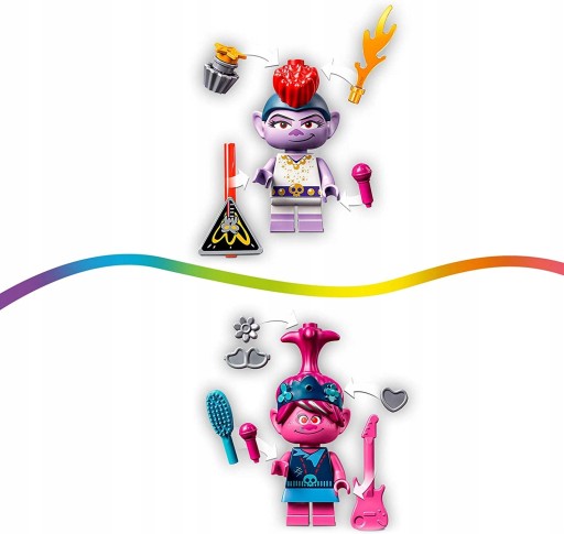 LEGO Trolls 41254 КОНЦЕРТ В ВУЛКАНО-РОК-СИТИ