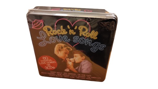 3 CD SKŁADANKA- ROCK 'N' ROLL LOVE SONGS/ metalbox