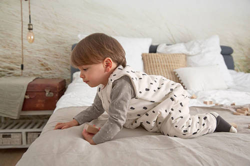 LASSIG ŚPIWOREK Z NOGAWKAMI ORGANIC COTTON Taupe 2-3l 2.5TOG