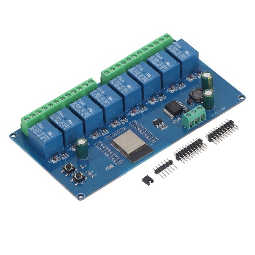 8-канальный релейный модуль Wi-Fi ESP32